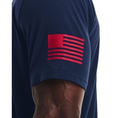 Under Armour Men’s Freedom Logo T-Shirt Academy Red Medium