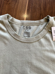 CSG Short Sleeve T-Shirt Men’s Size XL Green NEW
