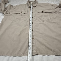 Orvis PFG style Mens XXL L/S Button up Shirt C Lazy U Ranch Dude Ranch Colorado