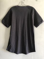 Coofandy Men’s Tee-Shirt Medium Dark Gray Casual