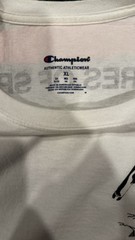 Champion Figures of Speech Abloh Graphic White Men’s XL Short Sleeve T-Shirt