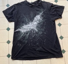 Dark Knight Rises Trailer Shirt Men’s Large DC Comics Vintage Batman Movie