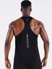 NELEUS Men’s 3 Pack Athletic Tank Tops Lightweight UPF 50+ Sun Protection SPF…