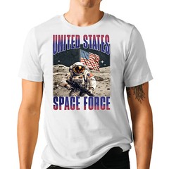 United States Space Force T-Shirt – Space Military Astronaut Graphic Tee