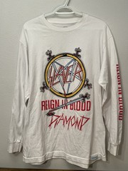 Rare Slayer Diamond Supply Co Reign In Blood Collab Long Sleeve T-Shirt Size L