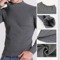 Men’s Mock Turtleneck T-Shirt Long Sleeve Warm Pullover Basic Undershirt Tops US