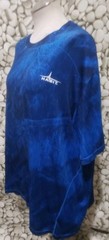 Habit Realtree Fishing Shirt Mens Size XL Blue Short Sleeve Solar Factor