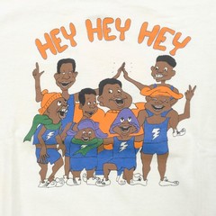 Rare VTG Fat Albert and the Cosby Kids Air Force Cross Country T Shirt 90s SZ XL