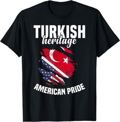 Turkey Flag Outfit American Flags US Uniform Turkish T-Shirt