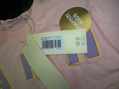 MARNI Cotton Short Sleeve T-Shirt Logo Size 8