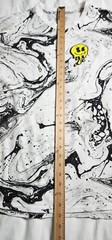 Brisco Brands Men’s Crew Neck T Shirt Size XL All Over Print Black White