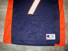 Vtg Champion John Elway Denver Broncos NFL Football Jersey Uniform Size Large 44