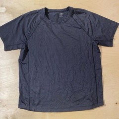 Athletic Works Dark Gray Short Sleeve Tee Large (42-44) (OX)