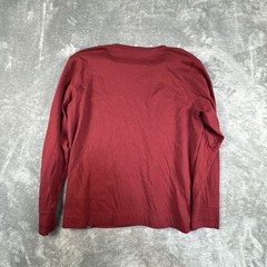 CC Filson Shirt Mens XL Red Double Layer Henley Outdoors Thermal Long Sleeve