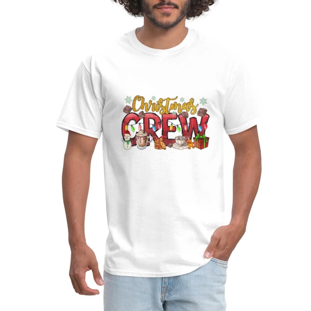 Christmas Crew Team Family Design Men’s T-Shirt