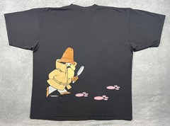 Vintage 1996 Pink Panther Inspector Clouseau Men’s Black T-Shirt Size XXL