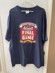 ST LOUIS CARDINALS MAJESTIC 2005 FINAL REGULAR SEASON GAME MLB T-SHIRT 2X