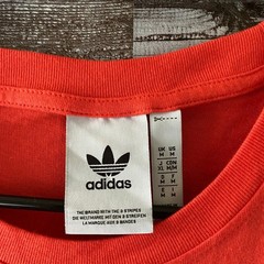 Adidas Men’s Short-Sleeved Trefoil Tee Size M Bright Orange-Red NWT
