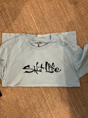 SaltLife Mens TShirt Light Blue XL