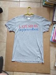 Official Authentic Late Show With Stephen Colbert T-Shirt Unisex Small Comfy Tee