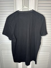 Calvin Klein Body Fit Coupe Cintree Contrast Trim Black Grey V Neck Pocket L Men