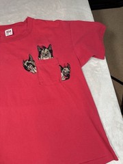 Vintage Disney The Lion King Hyena’s Embroidered T-Shirt XL MADE IN USA