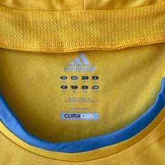 UKRAINE 2012 2013 HOME FOOTBALL SHIRT SOCCER JERSEY ADIDAS X11627 SIZE XL