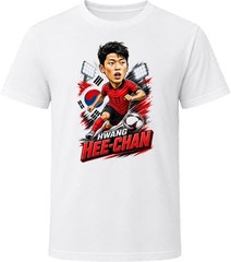 Hwang Hee-chan, South Korea Caricature Soccer 2026 T Shirt