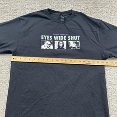 Gildan Shirt Mens L Black Eyes Wide Shut Movie Graphic Tee Cotton Heavyweight