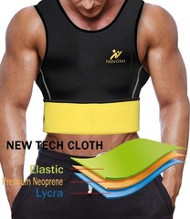 Sweat Vest for Men Neoprene Waist Trainer Tank Weighted Vest Waist Trimmer Sa…