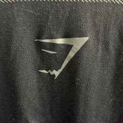 Gymshark Mens Tank Top T Shirt Black Graphic Large Nylon Blend Crew Neck