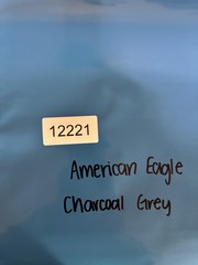 American Eagle Shirt Mens Large Gray Super Soft AE Logo Graphic Tee Crewneck