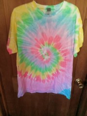 tye dyed t shirt large New Unisex