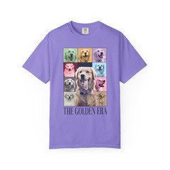 Golden Retriever Dog Shirt Comfort Colors®: Relaxed Fit, Soft Cotton – Unisex