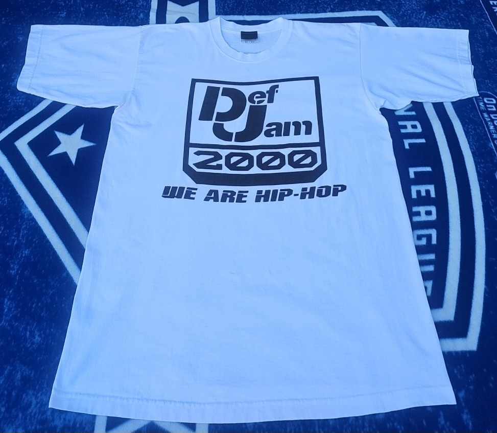 RARE DEF JAM 2000 WE ARE HIP-HOP TIL DEF DO US PART TEE MENS XL