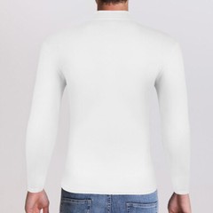 Men’s Mock Turtleneck T-Shirt Long Sleeve Warm Pullover Basic Undershirt Top