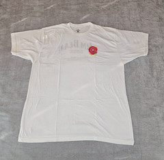 Jim Beam White T-Shirt World’s No.1 graphic tee 2 pc NWOT