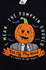 The Office Mens The Pumpkin Should Rot Off My Head Dwight Shirt NWT S-2XL