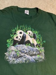 Pandas Long Sleeve Men’s Women’s Delta Magnum 100% Pre Shrunk Cotton T Shirts XL