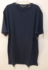 Slate & Stone Men’s Crew Neck Short Sleeve Lounge T-Shirt NAVY- XL-NWT