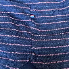 Sol Angeles Men’s XL Long Sleeve Crewneck Shirt Navy Pink Striped