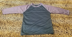3 Packs Men’s 3/4 Sleeve Crew Neck Raglan Jersey Baseball Tee Shirts Size XL