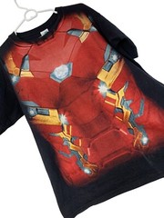 Thessh Mexico Graphic T-Shirt Unisex OS Black Graphic Anime Movie Iron Man