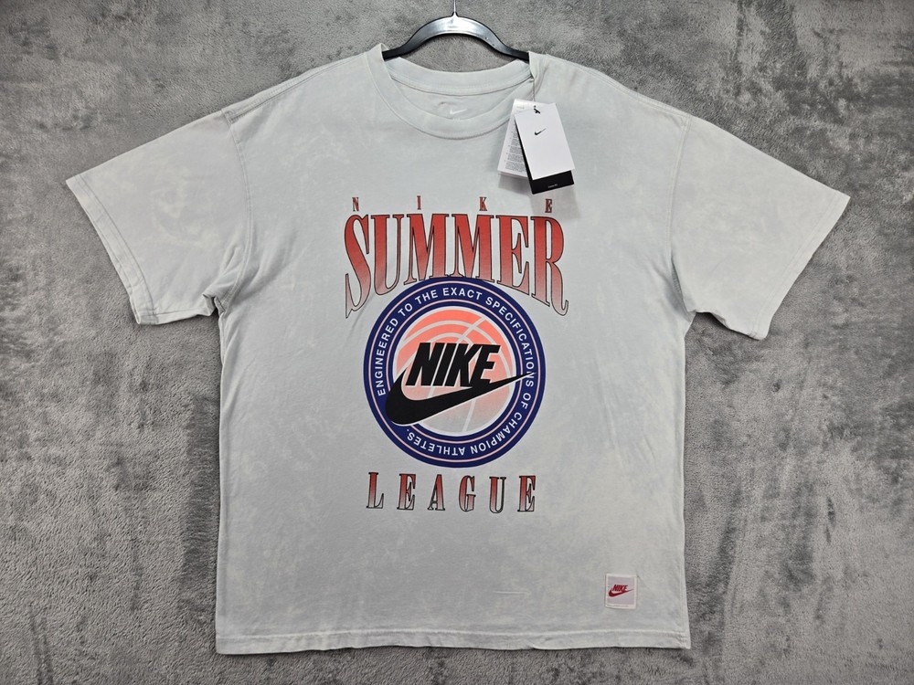 Nike Men’s Photon Dust Max90 Summer League Graphic T-Shirt HJ3434-025 Large NWT