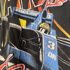 Daniel Ricciardo Formula 1 T Shirt Size Large Faded Black Vintage Style AOP Car
