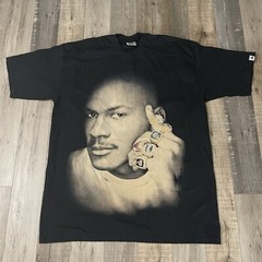 Rare Vtg Michael Jordan T Shirt 3XL Big & Tall Basketball hip hop rap og bling