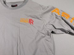 Lot 4 Ariat Work FR Flame Resistant Crew Shirt Mens L Gray Tan CAT 2 NFPA 2112