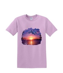 T-Shirt S to 2XL 3XL – DOLPHIN LEAP of faith water waves resort fun adult