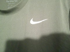 NIKE DRI-FIT ‘THE NIKE TEE’ Short Sleeve ACTIVE T SHIRT , SIZE M #T546-7