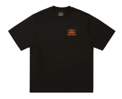 Palace Porter Logo Tee T-Shirt Size Medium Black Yoshida & Co Palace Skateboards